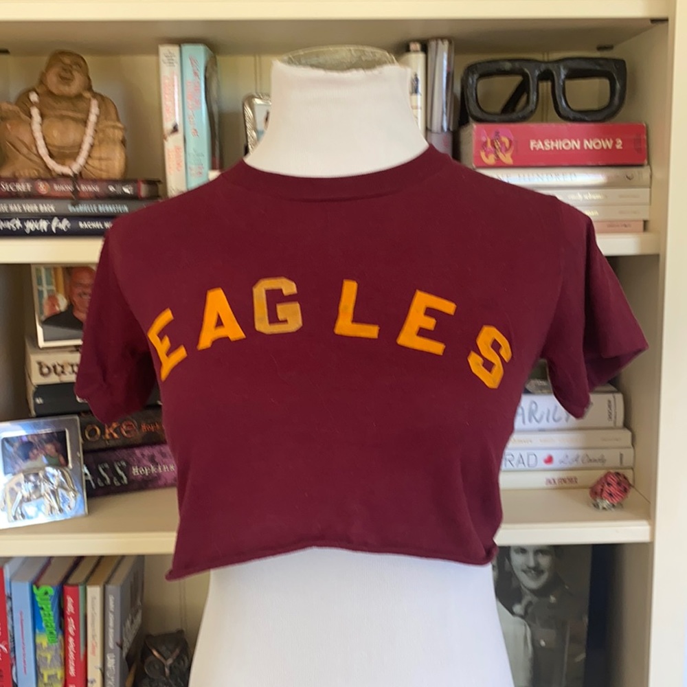 Vintage Eagles Crop Top. Size XS/Small